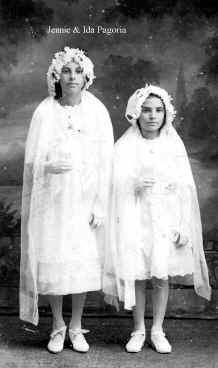Jenny and Ida Communion picture