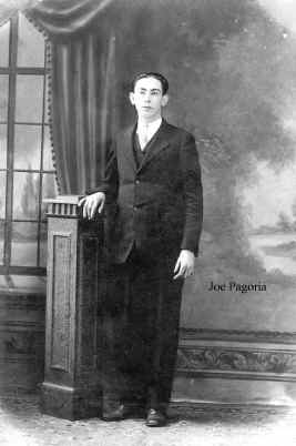A young Joe Pagoria