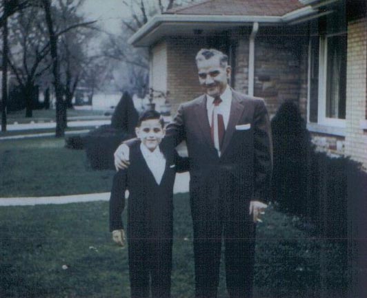 Sam Pagoria (Nick's sixth child) and Sam Pagoria Jr.