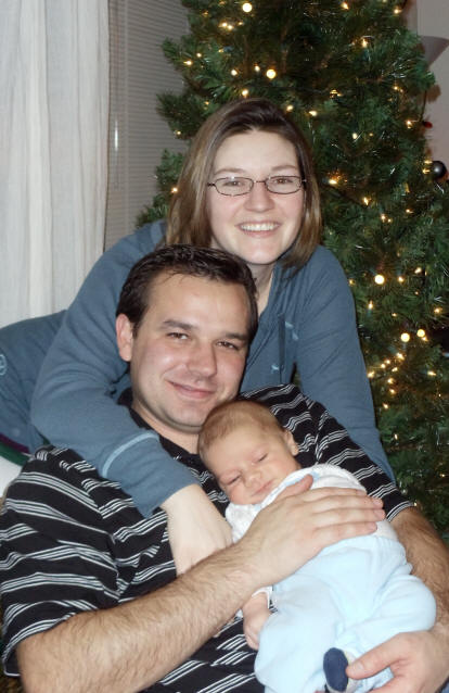 Kelly, Jeremy and Baby Aiden
