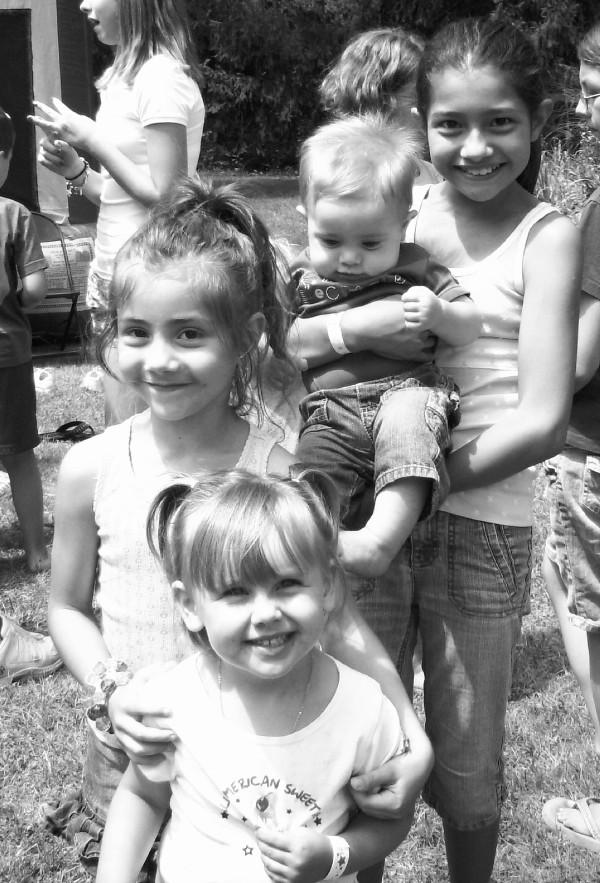 Rain, Jade, Rhiannon, and Mason